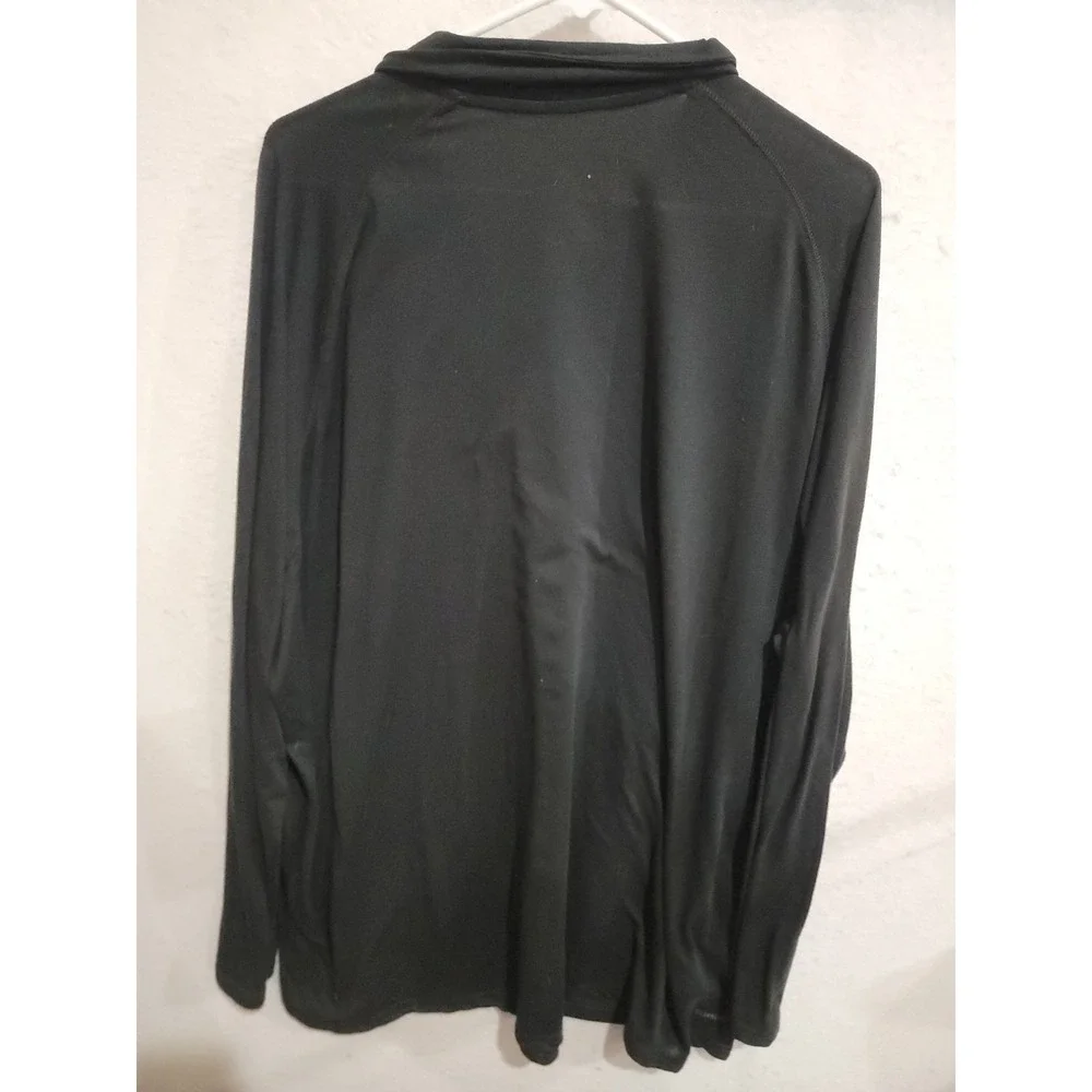 Adidas Ultimate Tee 1/4 Zip Pullover Mens‎ 3XL Black Long Sleeve Training Top